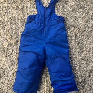 Kids Blue Snow Bib